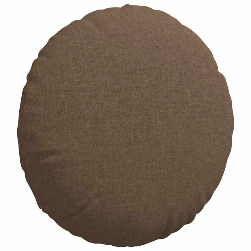 Sėdynių pagalvėlės 2 pcs Ruda Ø40 x 13 cm audinys