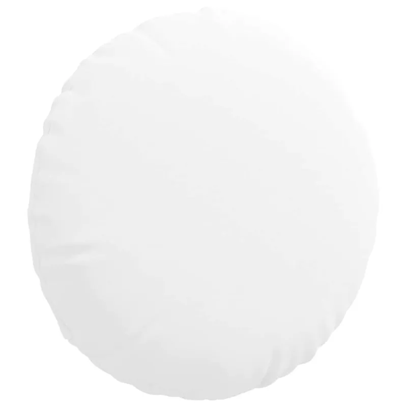 Sėdynių pagalvėlės 2 pcs Balta Ø40 x 13 cm audinys