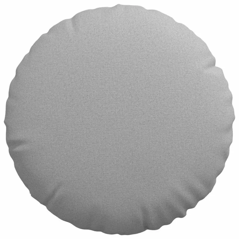 Sėdynių pagalvėlės 2 pcs Debesų pilka Ø40 x 13 cm audinys
