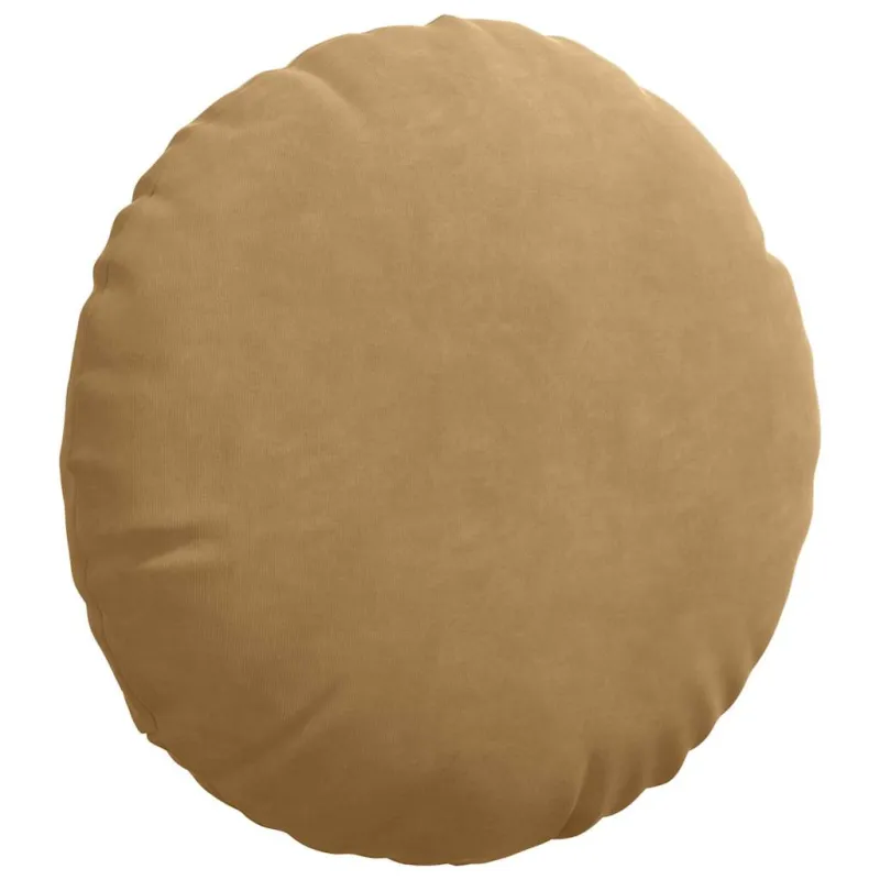 Sėdynių pagalvėlės 2 pcs Ruda Ø 40 x 13 cm Aksomas