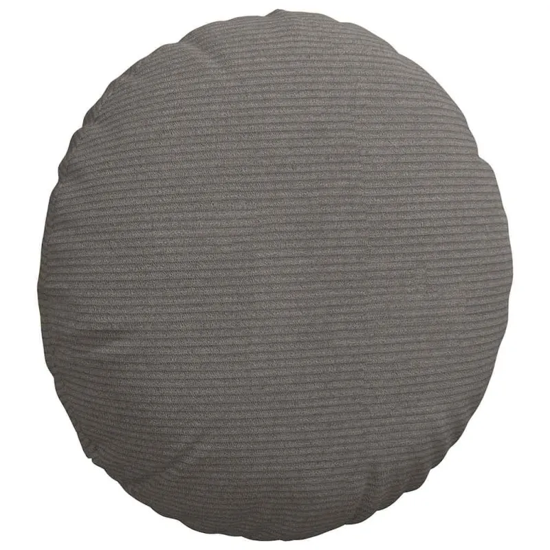 Sėdynių pagalvėlės 2 pcs Šviesiai pilka Ø 40 cm
