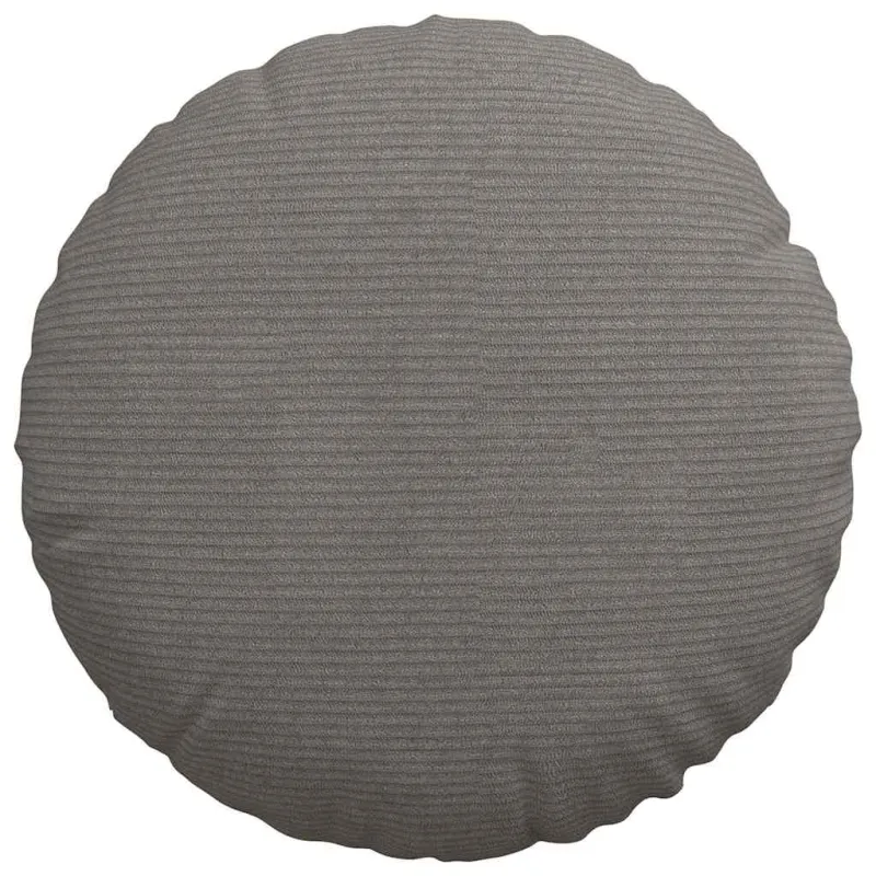 Sėdynių pagalvėlės 2 pcs Šviesiai pilka Ø 40 cm
