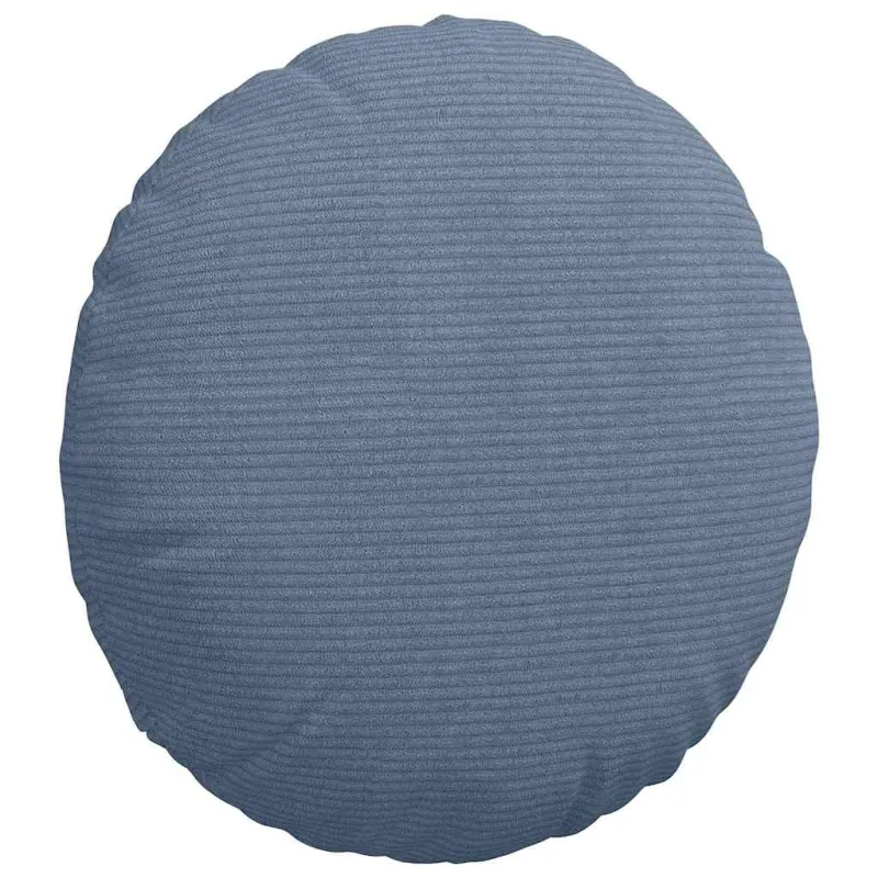 Sėdynių pagalvėlės 2 pcs Mėlyna Ø 40 cm Kordūrinis audinys