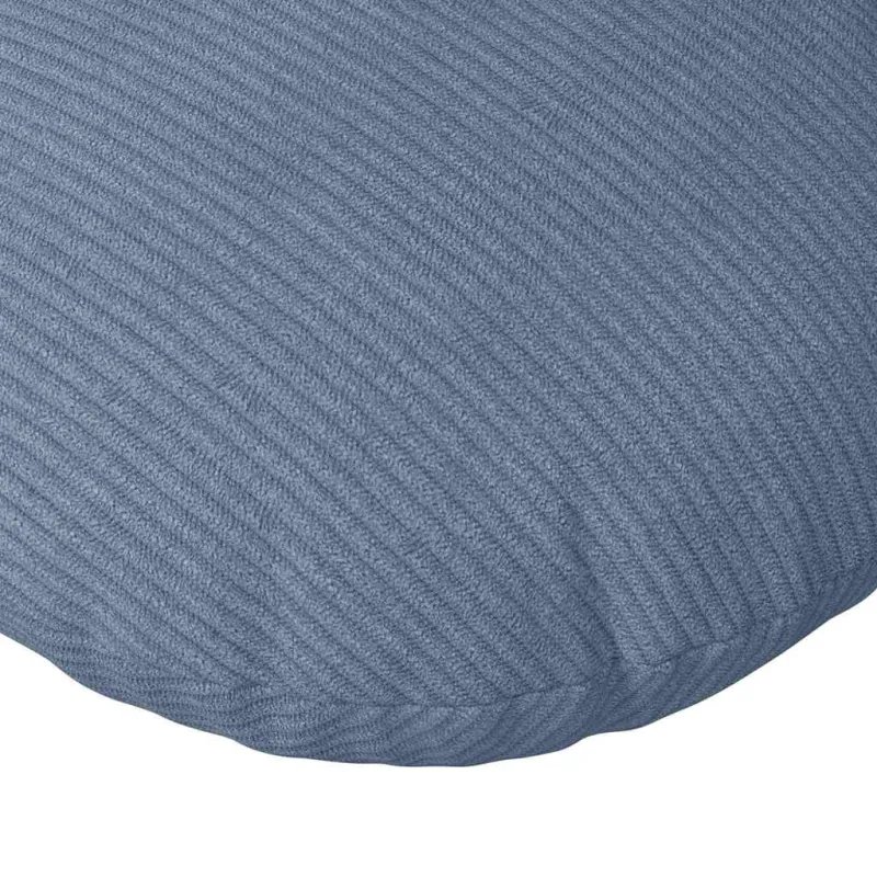 Sėdynių pagalvėlės 2 pcs Mėlyna Ø 40 cm Kordūrinis audinys
