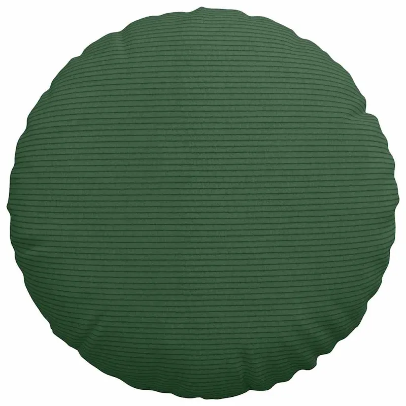 Sėdynių pagalvėlės 2 pcs Tamsiai žalia Ø 40 cm