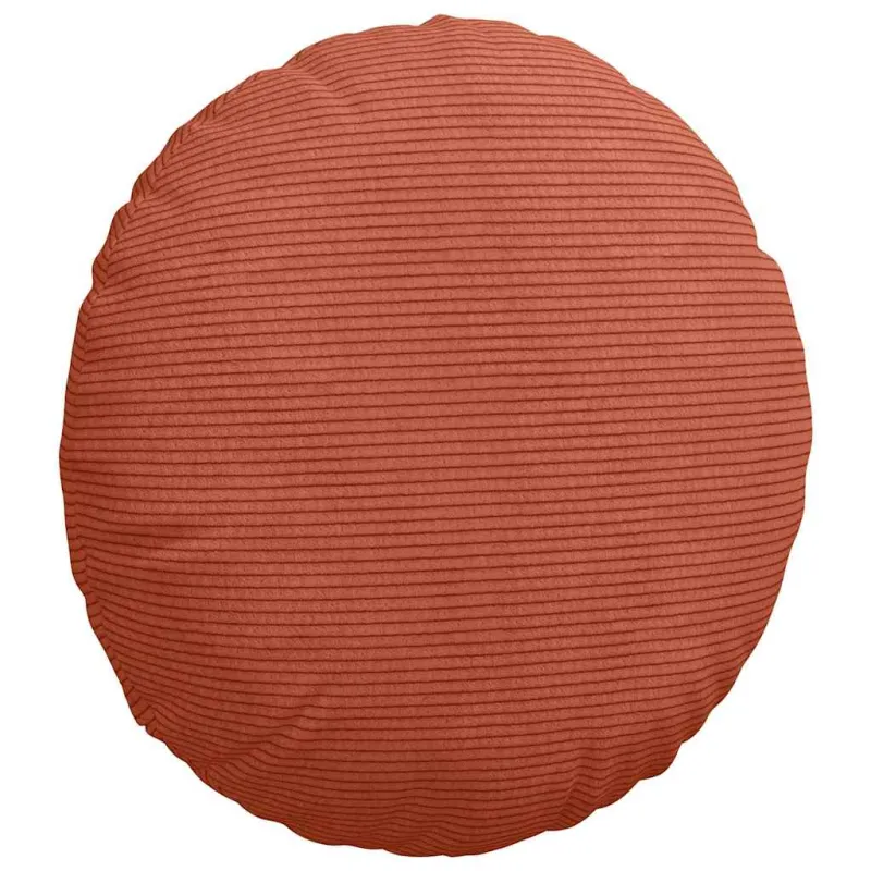 Sėdynių pagalvėlės 2 pcs Raudona oranžinė Ø 40 cm