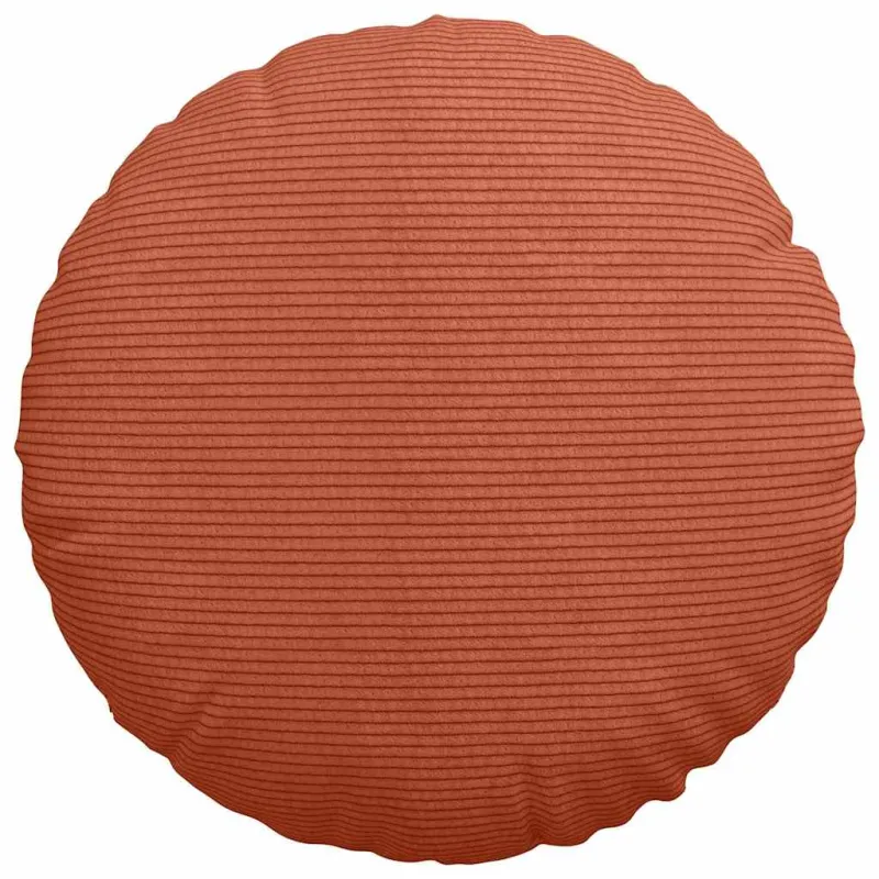 Sėdynių pagalvėlės 2 pcs Raudona oranžinė Ø 40 cm