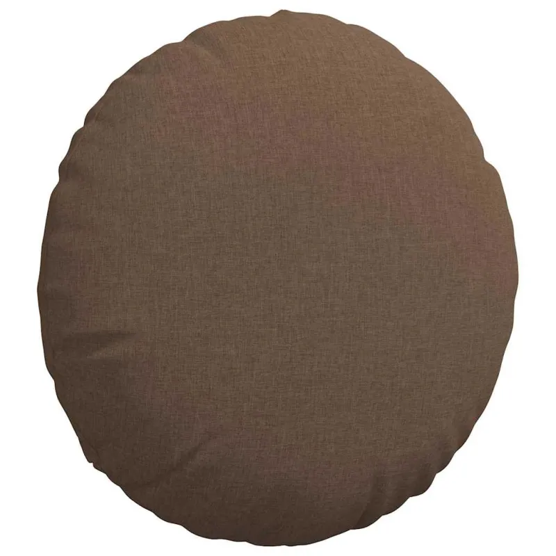 Sėdynių pagalvėlės 2 pcs Ruda Ø50 x 19 cm audinys