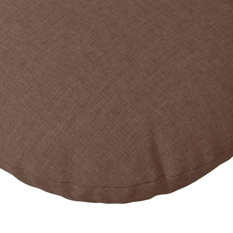 Sėdynių pagalvėlės 2 pcs Ruda Ø50 x 19 cm audinys
