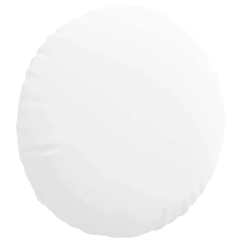 Sėdynių pagalvėlės 2 pcs Balta Ø50 x 19 cm audinys