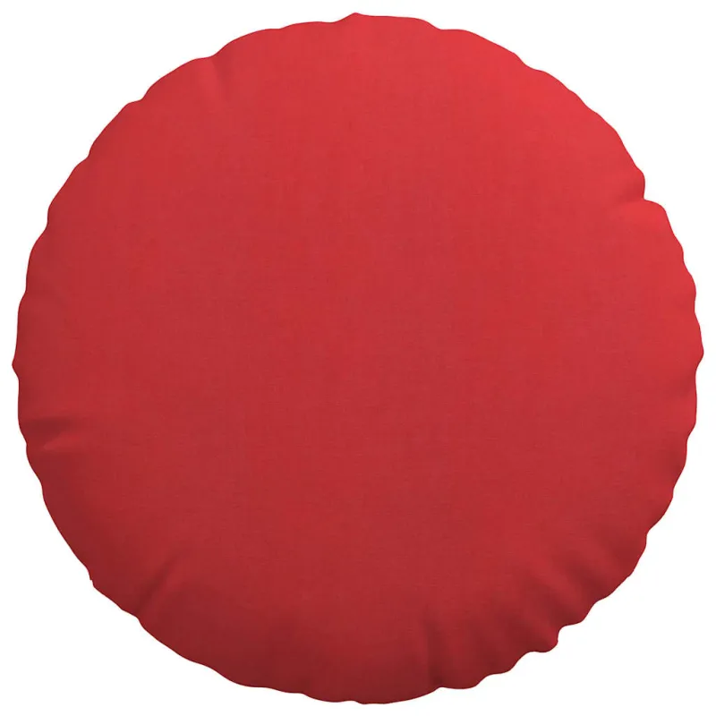 Sėdynių pagalvėlės 2 pcs Raudona Ø50 x 19 cm audinys