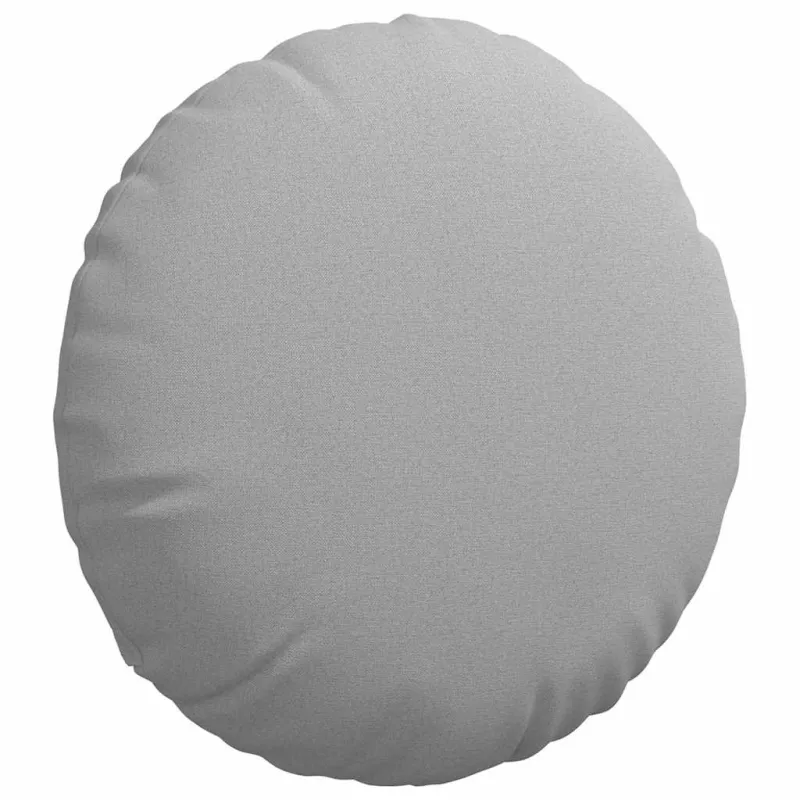 Sėdynių pagalvėlės 2 pcs Debesų pilka Ø50 x 19 cm audinys