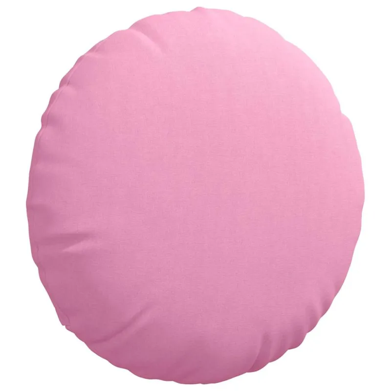 Sėdynių pagalvėlės 2 pcs Rožinė Ø50 x 19 cm audinys