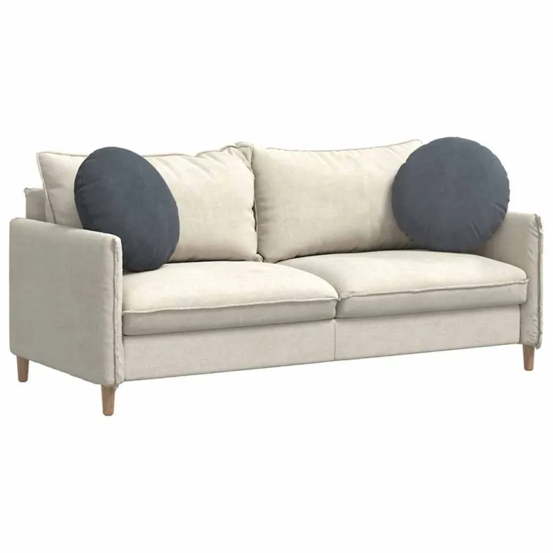 Sėdynių pagalvėlės 2 pcs Tamsiai pilka Ø50 x 19 cm Aksomas