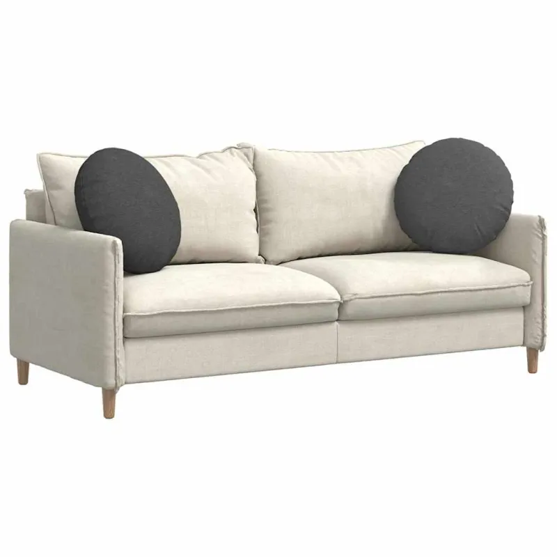 Sėdynių pagalvėlės 2 pcs Tamsiai pilka Ø50 x 19 cm