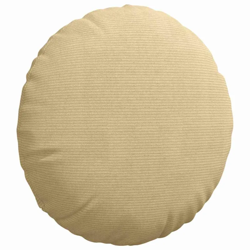 Sėdynių pagalvėlės 2 pcs Pilkai žalia Ø50 x 19 cm