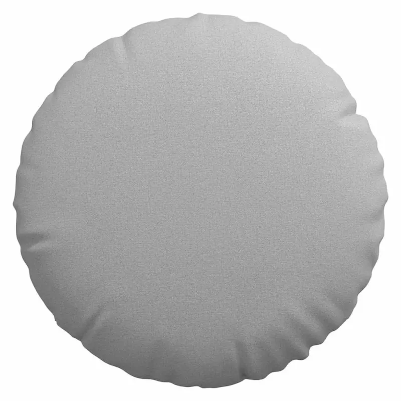 Sėdynių pagalvėlės 2 pcs Debesų pilka Ø60 x 21 cm audinys