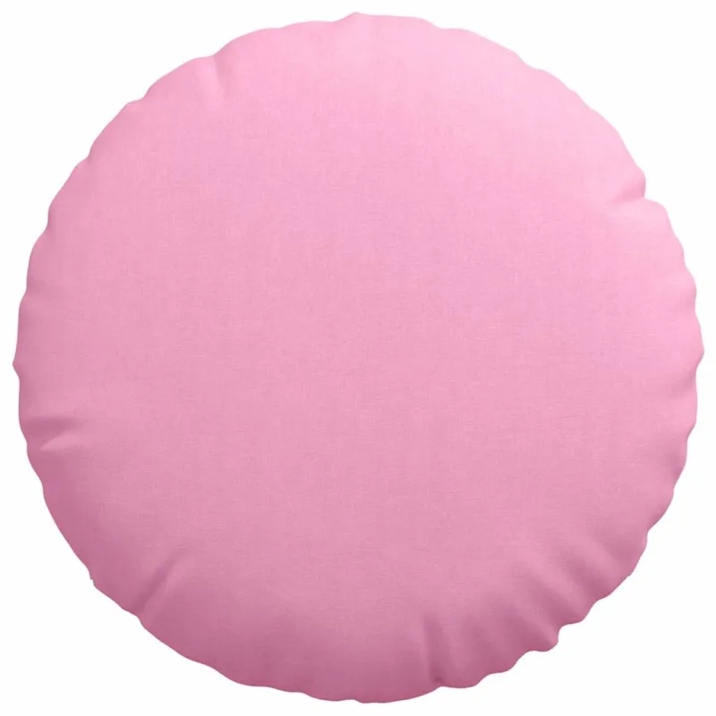 Sėdynių pagalvėlės 2 pcs Rožinė Ø60 x 21 cm audinys