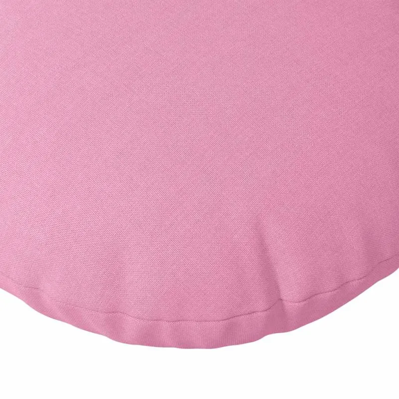 Sėdynių pagalvėlės 2 pcs Rožinė Ø60 x 21 cm audinys