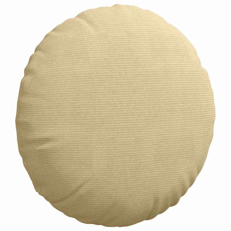 Sėdynių pagalvėlės 2 pcs Pilkai žalia Ø60 x 21 cm