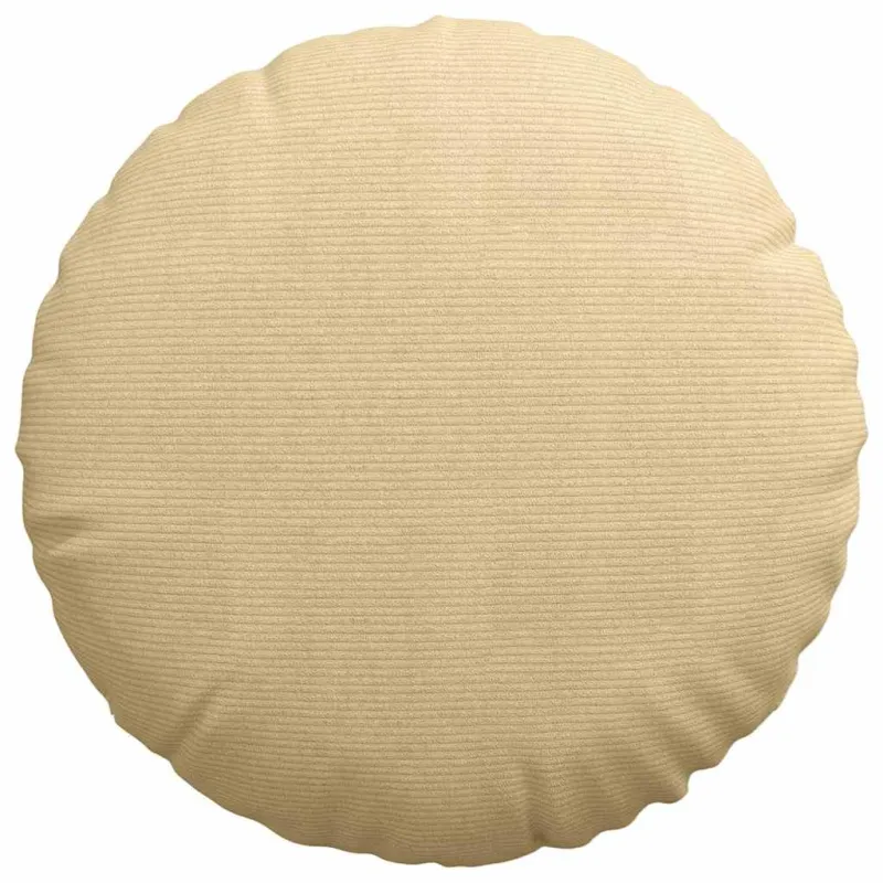 Sėdynių pagalvėlės 2 pcs Pilkai žalia Ø60 x 21 cm