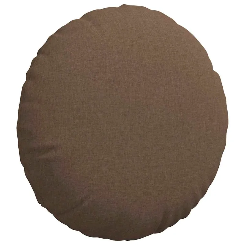 Sėdynių pagalvėlės 2 pcs Ruda Ø80 x 29 cm audinys