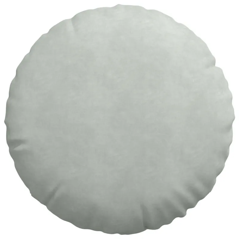 Sėdynių pagalvėlės 2 pcs Šviesiai pilka Ø 40 x 13 cm Aksomas