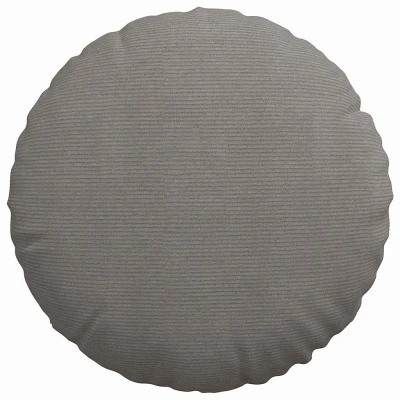 Sėdynių pagalvėlės 2 pcs Šviesiai pilka Ø 80 cm