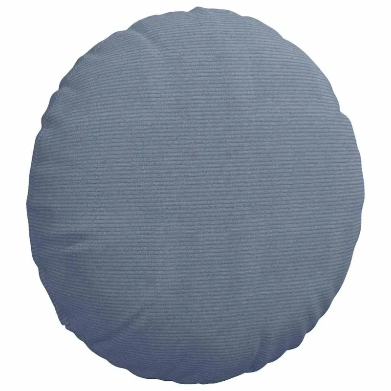Sėdynių pagalvėlės 2 pcs Mėlyna Ø 80 cm Kordūrinis audinys