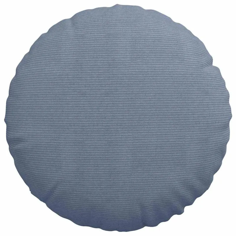 Sėdynių pagalvėlės 2 pcs Mėlyna Ø 80 cm Kordūrinis audinys