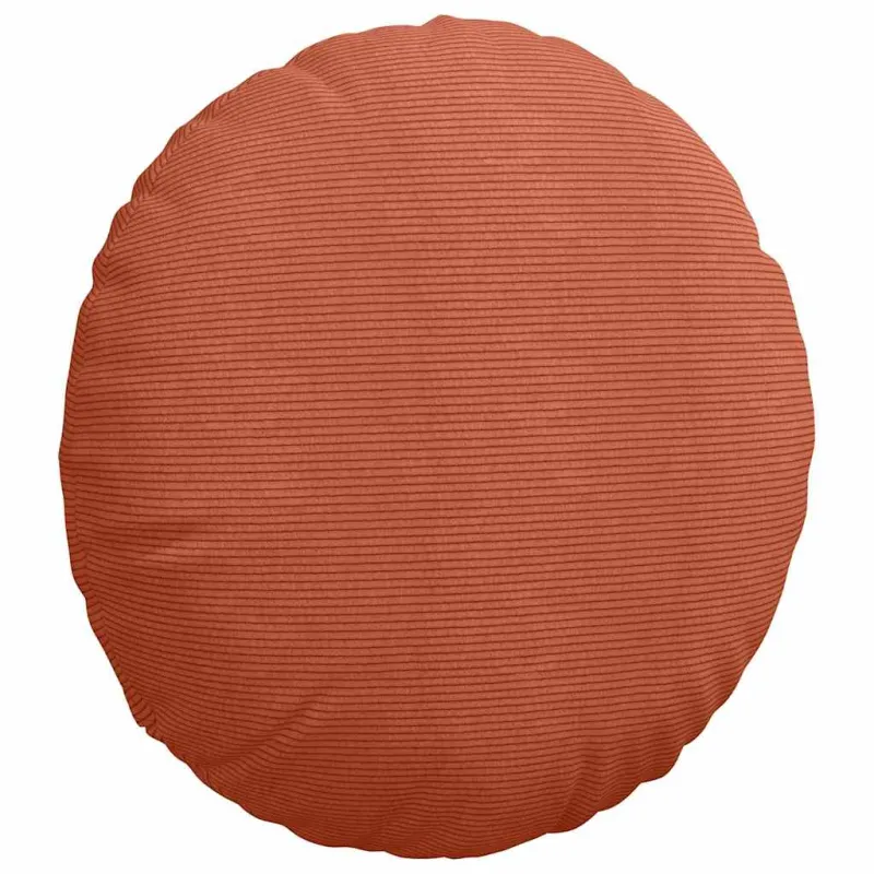 Sėdynių pagalvėlės 2 pcs Raudona oranžinė Ø 80 cm