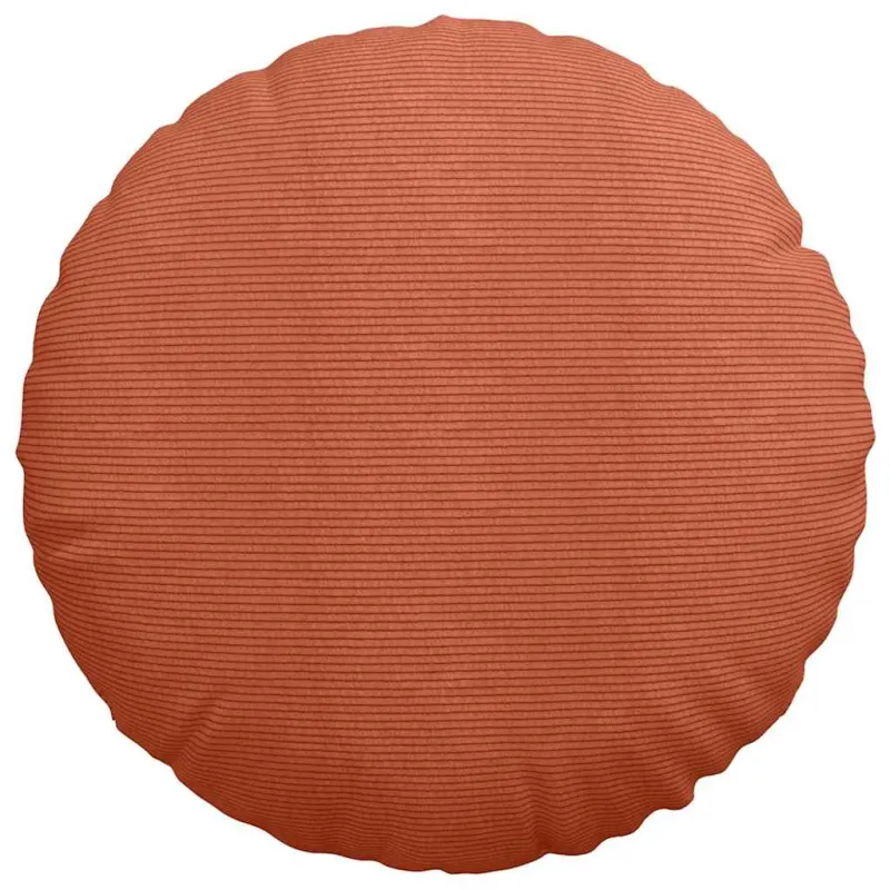 Sėdynių pagalvėlės 2 pcs Raudona oranžinė Ø 80 cm