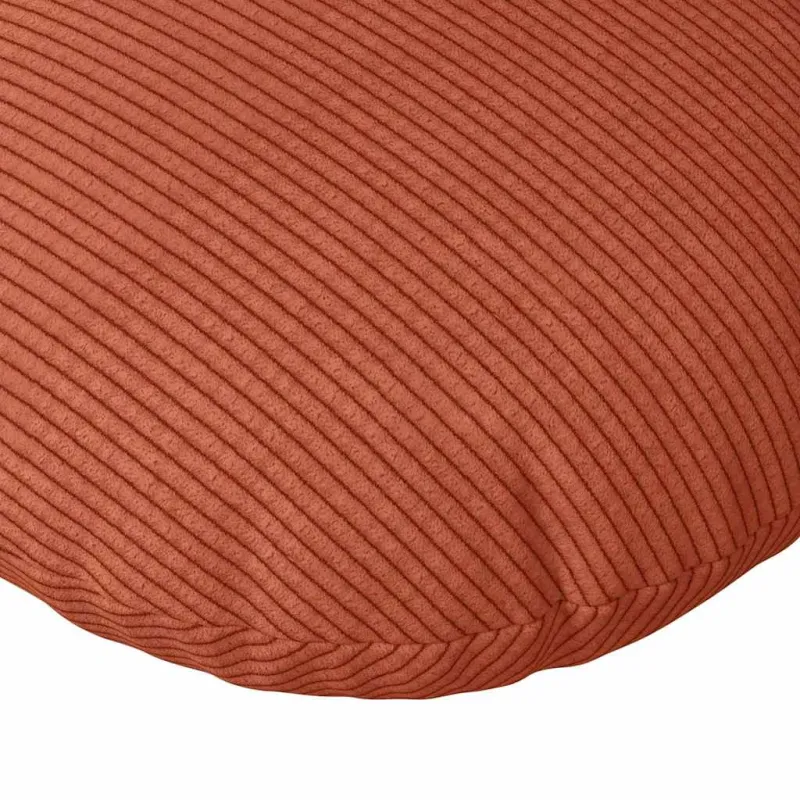 Sėdynių pagalvėlės 2 pcs Raudona oranžinė Ø 80 cm