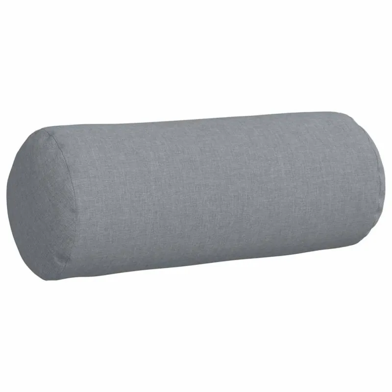 Pagalvės 2 pcs Šviesiai pilka Ø 15 x 40 cm audinys