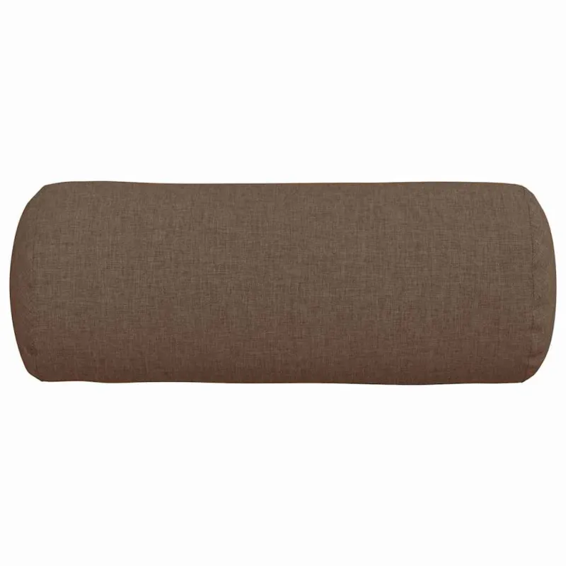 Pagalvės 2 pcs Ruda Ø 15 x 40 cm audinys