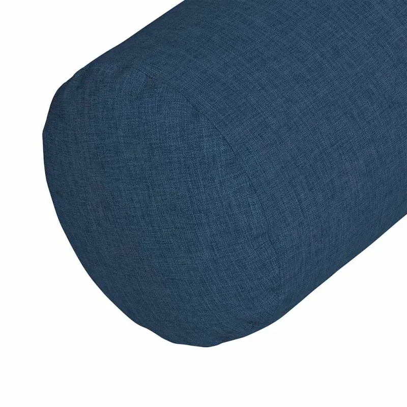 Pagalvės 2 pcs Mėlyna Ø 15 x 40 cm audinys