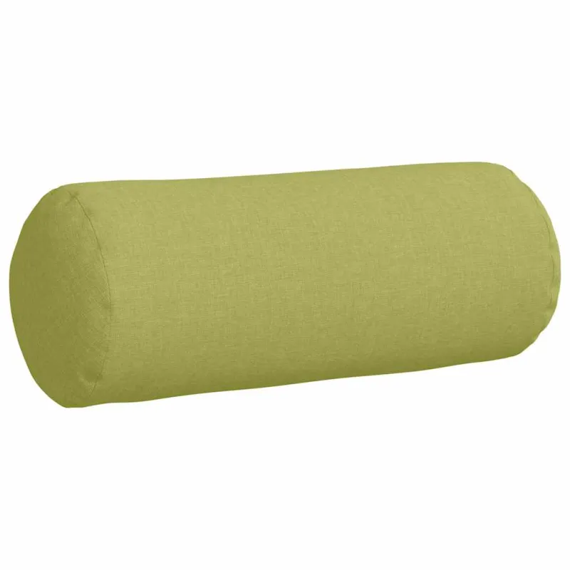 Pagalvės 2 pcs Šviesiai žalia Ø 15 x 40 cm audinys