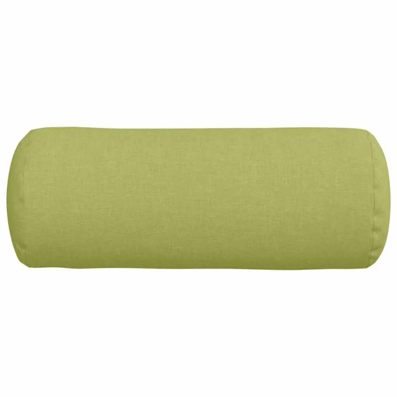 Pagalvės 2 pcs Šviesiai žalia Ø 15 x 40 cm audinys
