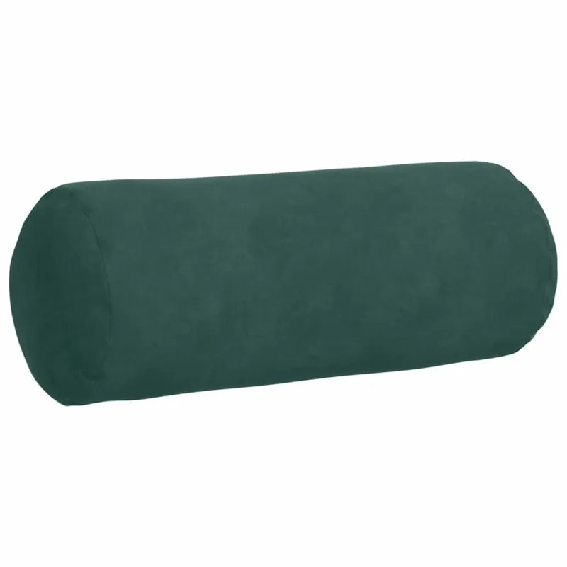 Pagalvės 2 pcs Tamsiai žalia Ø 15 x 40 cm Kordūrinis audinys