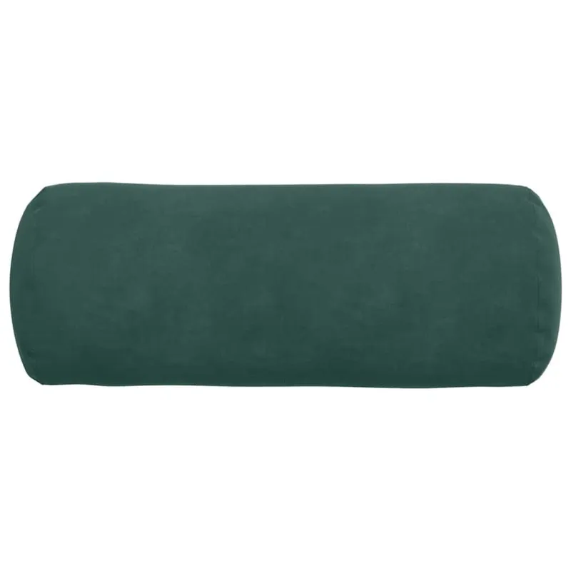 Pagalvės 2 pcs Tamsiai žalia Ø 15 x 40 cm Kordūrinis audinys