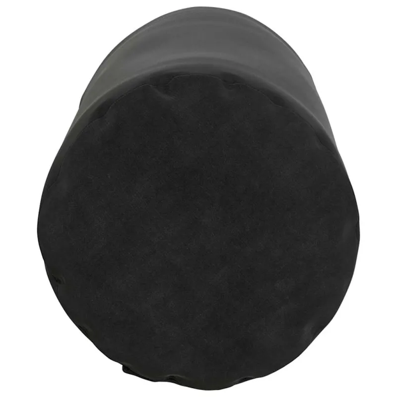 Pagalvės 2 pcs Juoda Ø 15 x 40 cm Kordūrinis audinys