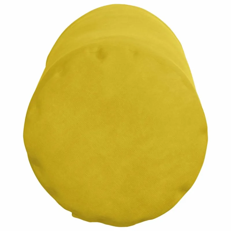 Pagalvės 2 pcs Geltona Ø 15 x 40 cm Kordūrinis audinys