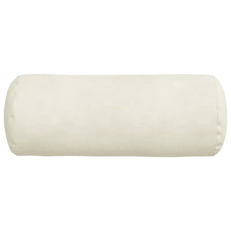 Pagalvės 2 pcs Kreminė Ø 15 x 40 cm Kordūrinis audinys