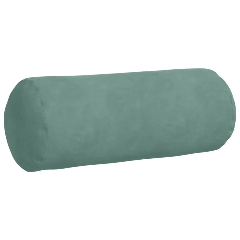 Pagalvės 2 pcs Jūrinė žalia Ø 15 x 40 cm Kordūrinis audinys