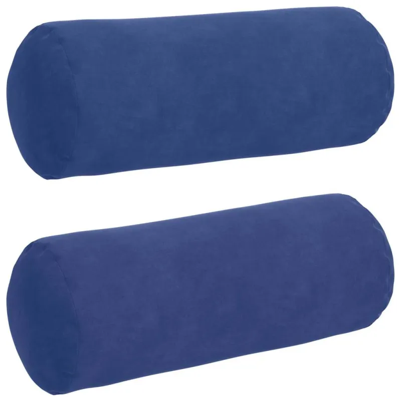 Pagalvės 2 pcs Policijos mėlyna Ø 15 x 40 cm Kordūrinis audinys