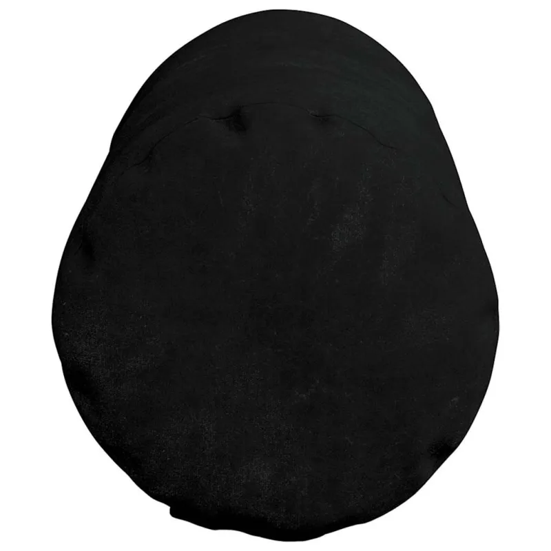 Pagalvės 2 pcs Juoda Ø 15 x 40 cm Mikropluošto audinys