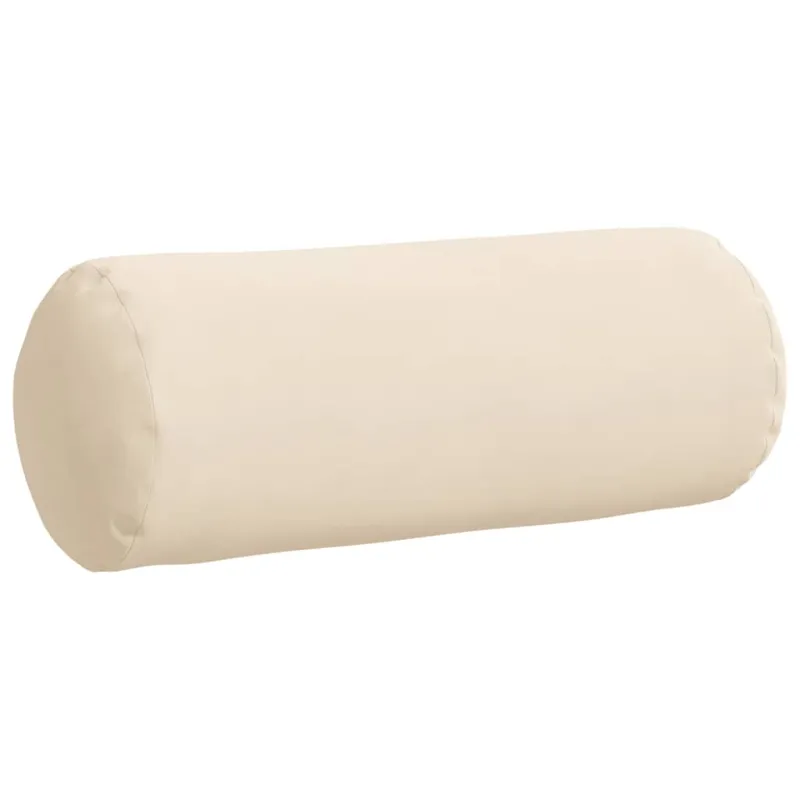 Pagalvės 2 pcs Smėlio Ø 15 x 40 cm Mikropluošto audinys