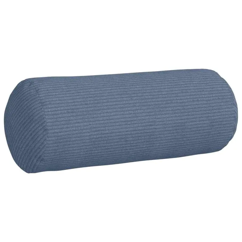 Pagalvės 2 pcs Mėlyna Ø 15 x 40 cm Kordūrinis audinys