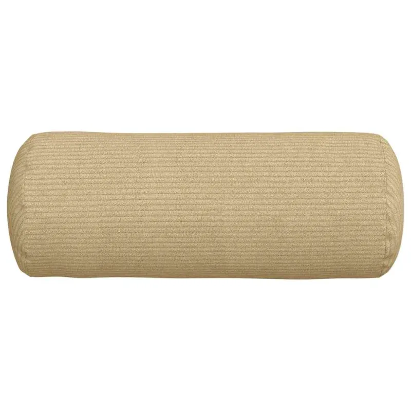Pagalvės 2 pcs Pilkai žalia Ø 15 x 40 cm Kordūrinis audinys