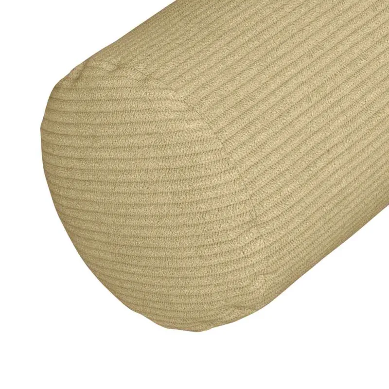 Pagalvės 2 pcs Pilkai žalia Ø 15 x 40 cm Kordūrinis audinys